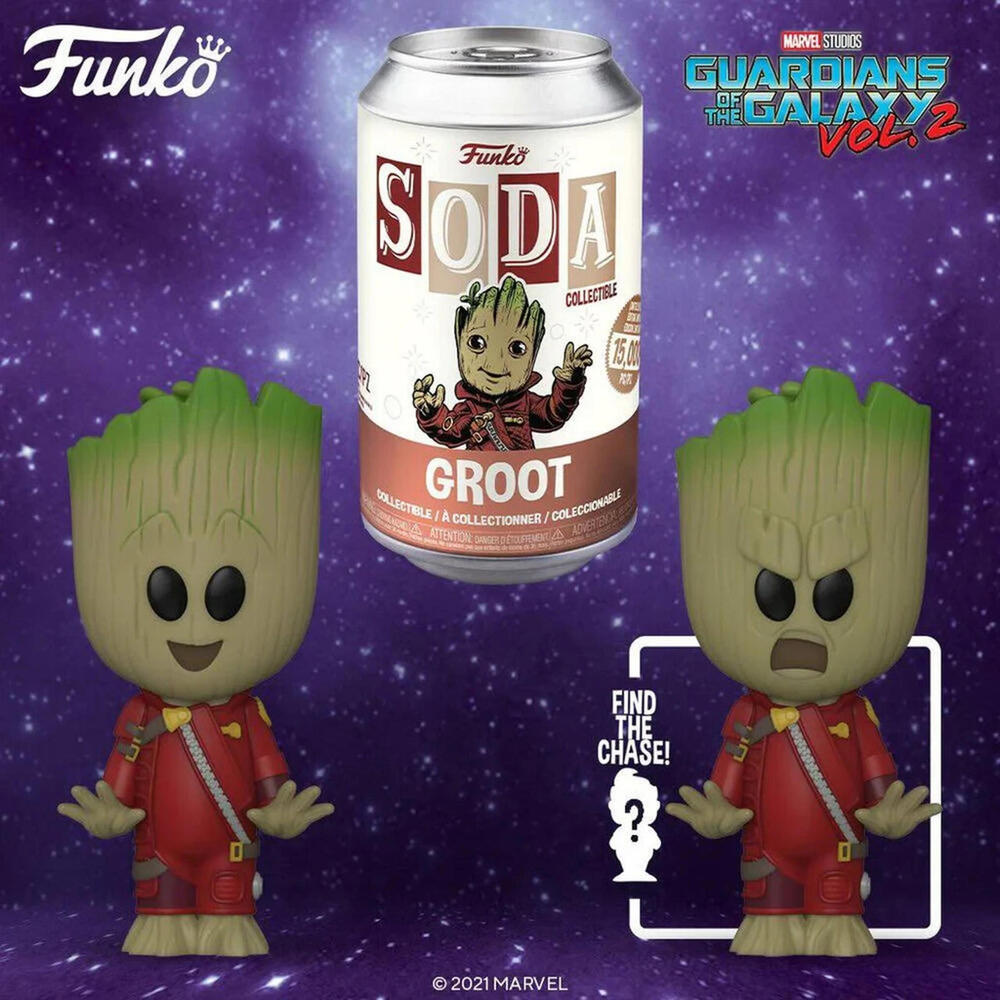 Funko Soda Groot 1:6 Chance at Chase SEALED